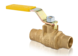 IUSA VÁLVULA ESFERA SOLDABLE 1" LATÓN (311741)(H)