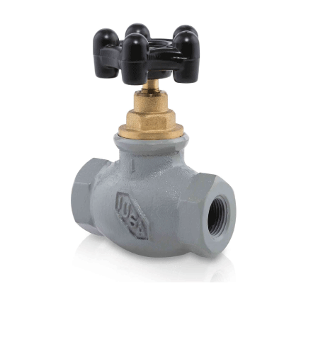 IUSA VÁLVULA DE GLOBO ALTA PRESIÓN ROSCABLE 3/4" X 3/4" 28K/CM (311883) (H)