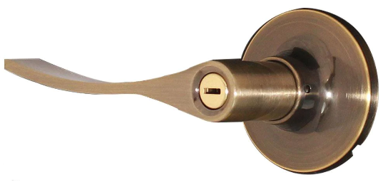 MANIJA YALE PRAIRIE P/BAÑO LATÓN ANTIGUO (MX81481)