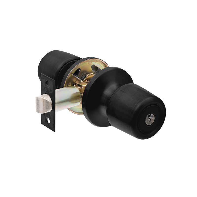 CERRADURA YALE OSLO RECÁMARA NEGRO (MX89827)