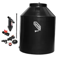 IUSA TINACO TRICAPA NEGRO C/ACCESORIOS 1100LT (267337)
