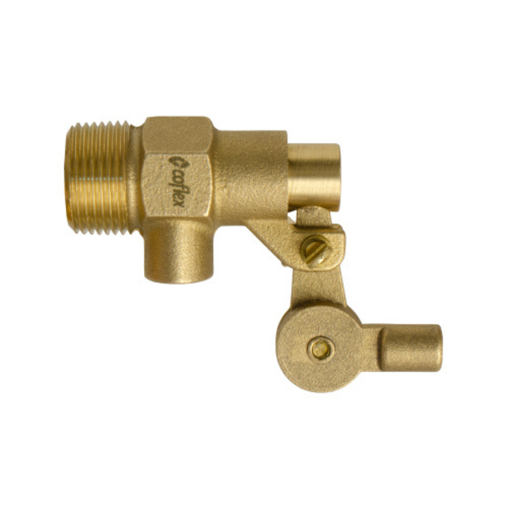 COFLEX VÁLVULA DE FLOTADOR P/TINACO 3/4" LATÓN (IP-661)