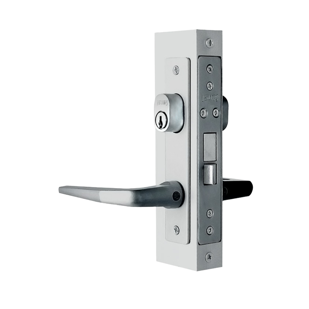 CERRADURA PHILLIPS 549 MANIJA-MANIJA TIPO ACERO INOXIDABLE (MX4773)(H)