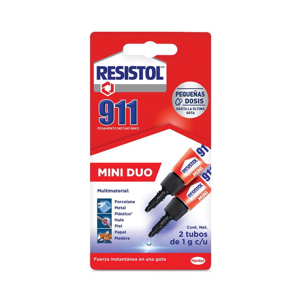 RESISTOL 911 MINI DUO 1GR C/2PZ (H)