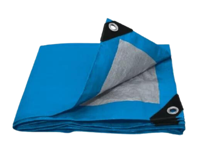 AKSI LONA DE POLIETILENO AZUL 6M X 12M (302428) (E)