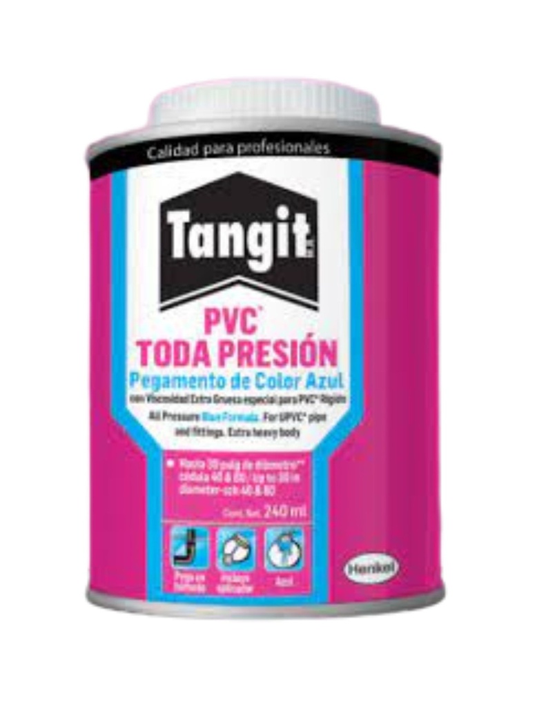 TANGIT PVC TODA PRESIÓN LÍQUIDO AZUL 100ML