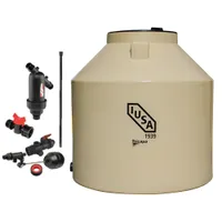 IUSA TINACO TRICAPA BEIGE 750L C/ACCESORIOS (267670)