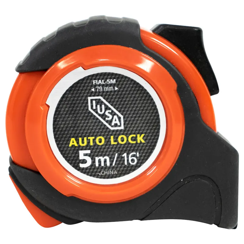 IUSA FLEXOMETRO AUTO-LOCK 5M RESISTENTE A IMPACTOS (619572)(H)