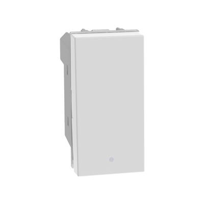 QUINZIÑO GO INTERRUPTOR SENCILLO 1 MÓDULO BLANCO (JW4001Q)(E)