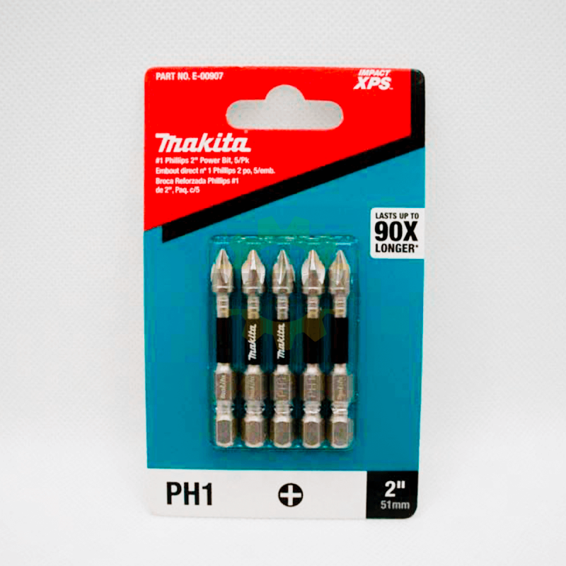 PUNTA MAKITA PH1 X 2" IMPACTXPS C/5PZ (T-05103)