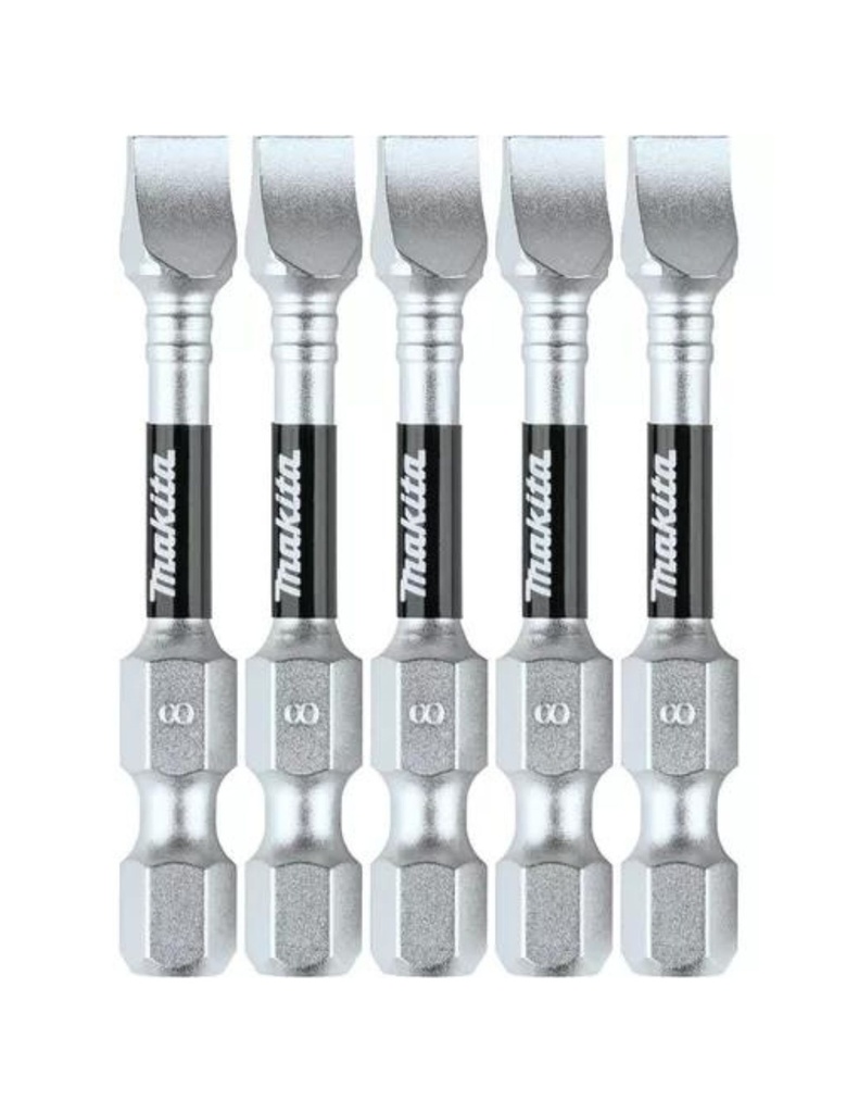 PUNTA MAKITA PLANA #8 X 2" IMPACTXPS C/5PZ (T-05228)
