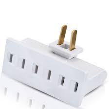 IUSA MULTICONTACTO TRIPLE 2 POLOS TIPO BISAGRA BLANCO (616065)(E)
