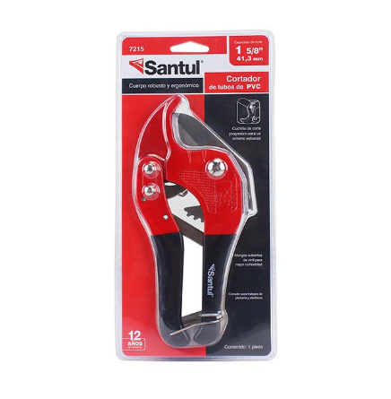 CORTADOR SANTUL P/TUBOS PVC APERTURA MÁX 1-5/8" (7215)