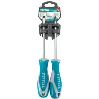 DUO DE DESARMADORES IUSA 1/4" X 5" C/MANGO COMFORT GRIP (618672)