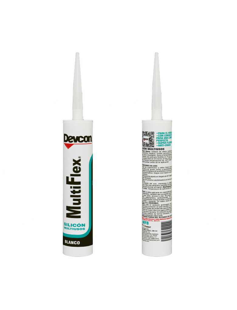 DEVCON SILICÓN MULTIFLEX BLANCO 280ML (C-MFB)
