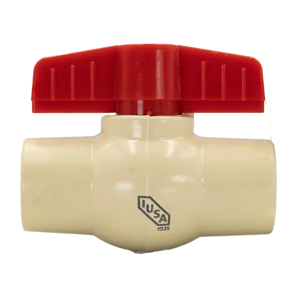 IUSA VÁLVULA BOLA CPVC 1-1/4" (32MM) (616720)(H)
