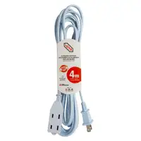 IUSA EXTENSIÓN DOMÉSTICA BLANCA 2x16 4M C/FAJILLA (269337)(E)