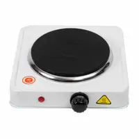 IUSA PARRILLA ELÉCTRICA BLANCA C/1 QUEMADOR DE DISCO (619242)(E)