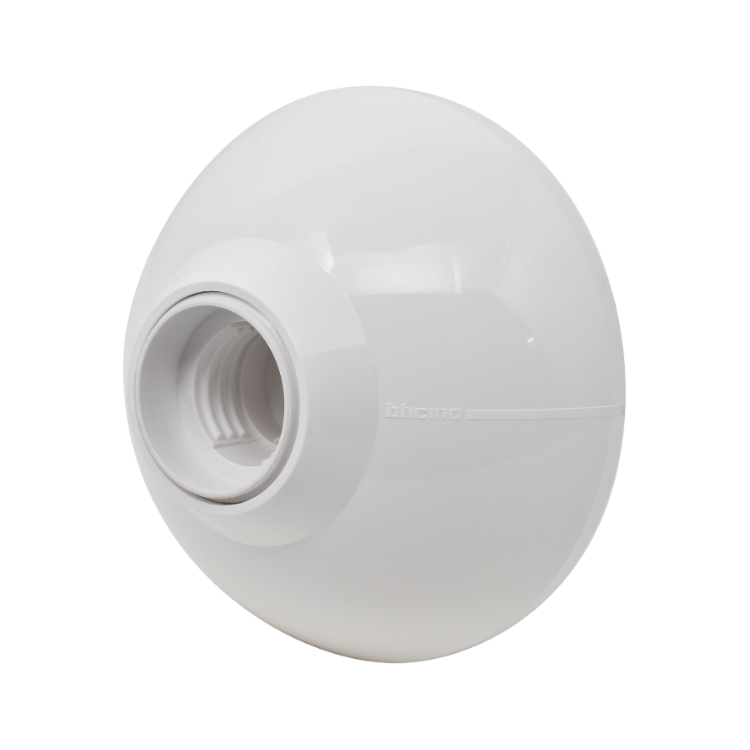 BTICINO OVAL PORTALAMPARA BLANCO (P23B)