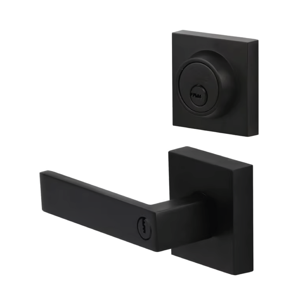 COMBO CASTELLI YALE LLAVE-LLAVE NEGRO ALTA SEGURIDAD (MX89822)