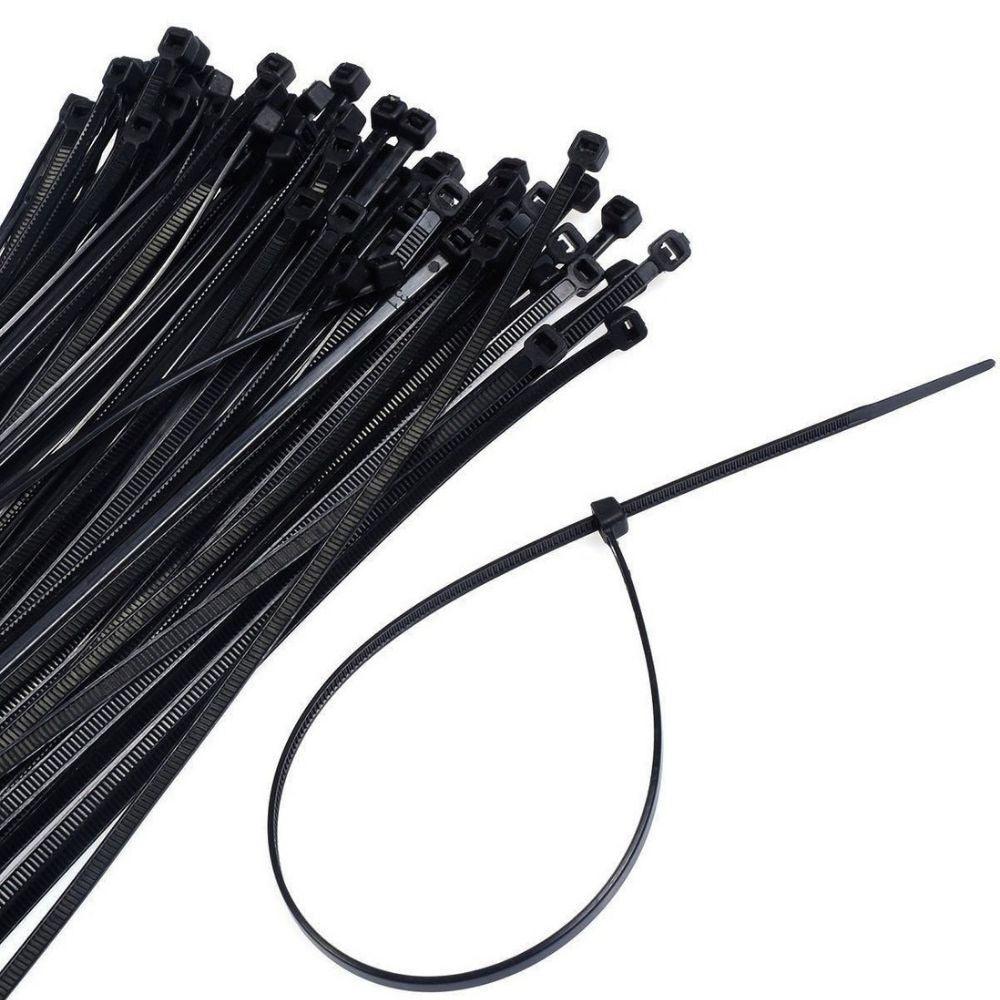 CINCHO PLÁSTICO SANTUL 3.6 X 150MM NEGRO C/100PZ (5773)