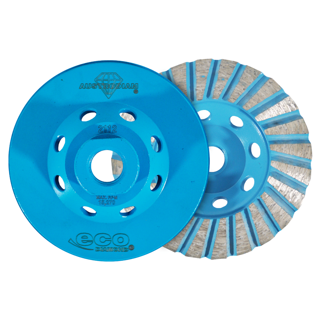COPA DIAMANTE AUSTROMEX ECODIAMOND USO GENERAL 4" x 5/8"-11H (2112)(H)