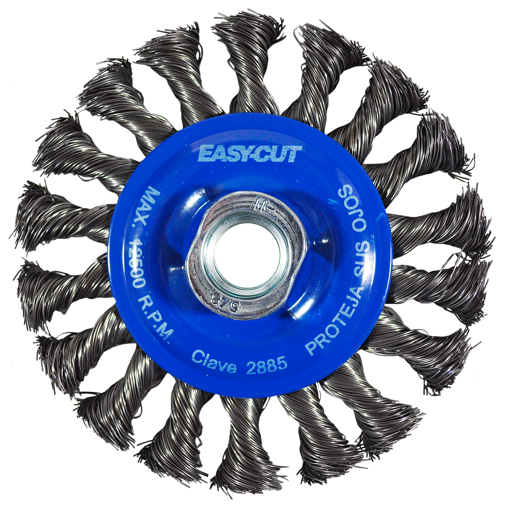 CEPILLO CIRCULAR TRENZADO AUSTROMEX 4" x 5/8" EASYCUT (2885)