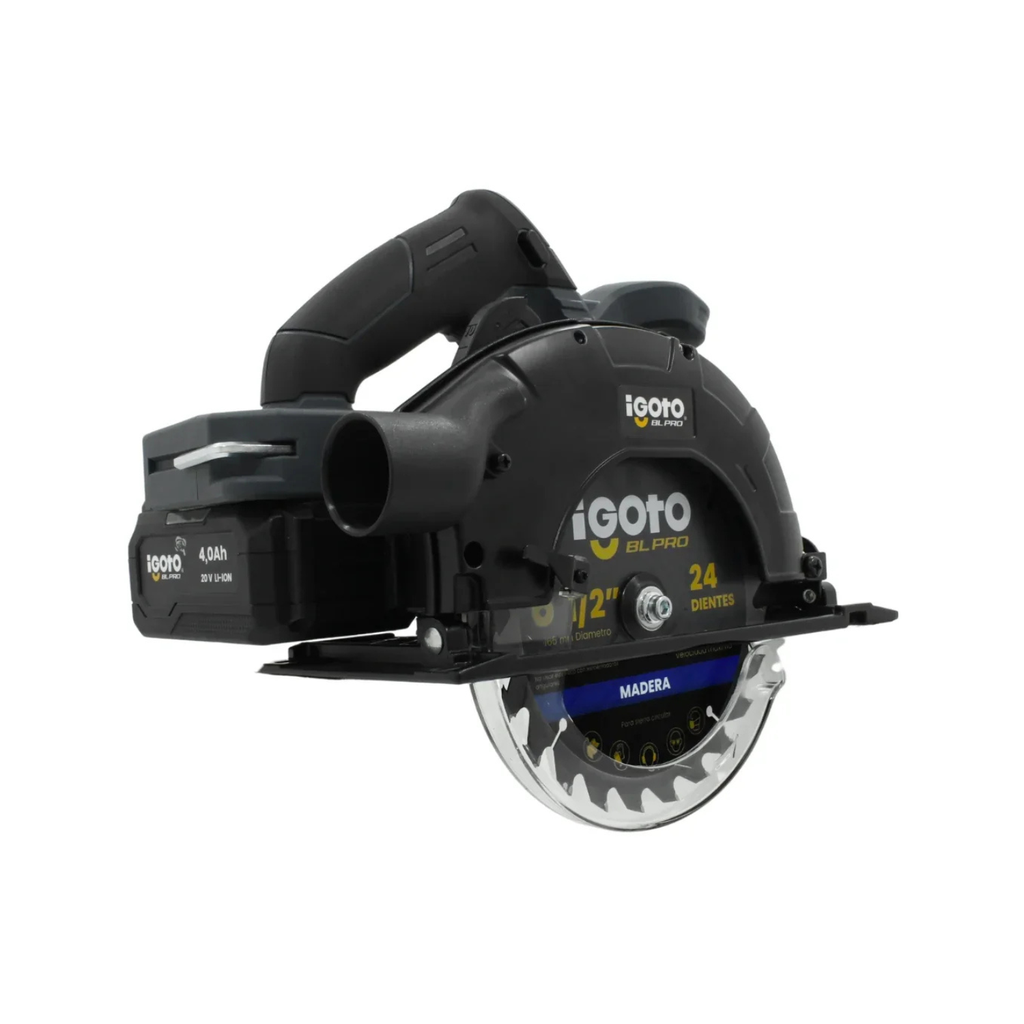 IGOTO SIERRA CIRCULAR INALÁMBRICA 20V 5,000RPM (HI1004)
