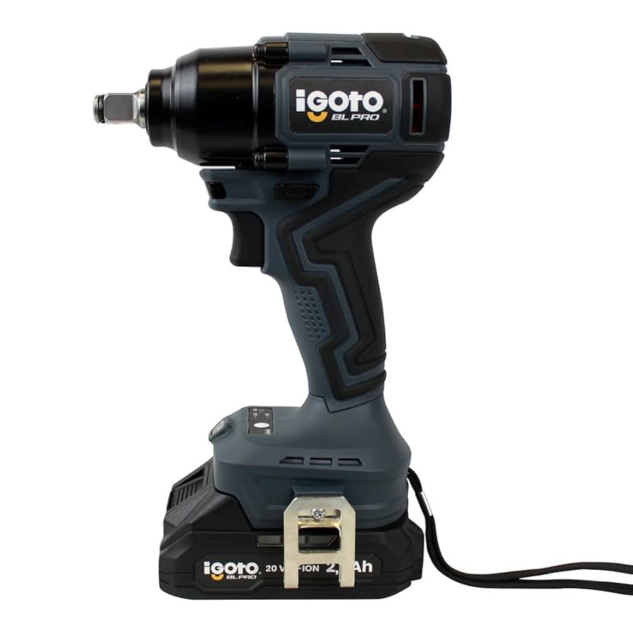 IGOTO 2 EN 1 LLAVE DE IMPACTO Y DESATORNILLADOR INALÁMBRICO 20V (HI1002)