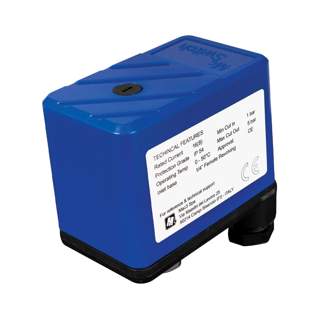 IUSA PRESOSTATO INTERRUPTOR DE PRESION 20-40 PSI 16 AMP (619502)