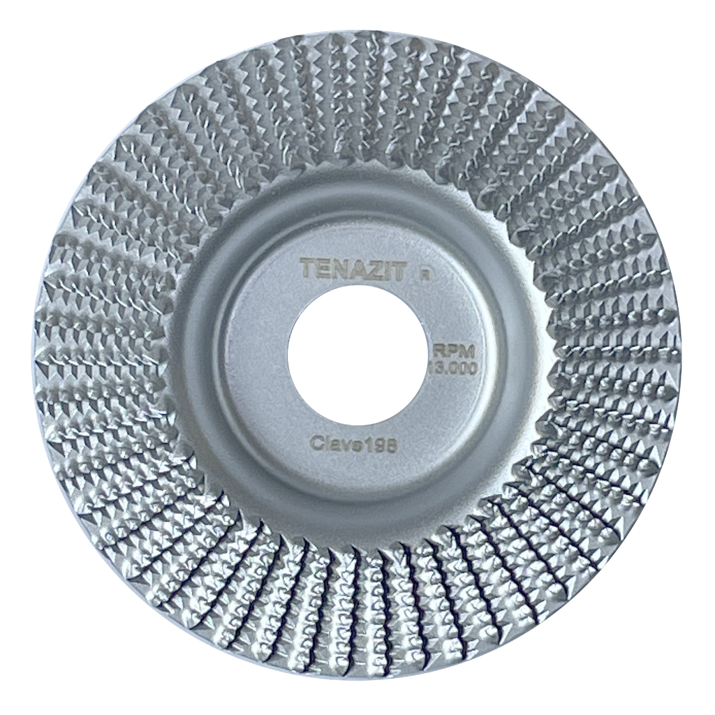 DISCO DE METAL AUSTROMEX P/DESBASTE MADERA (PLANO) 4" X 7/8" (198)(H)