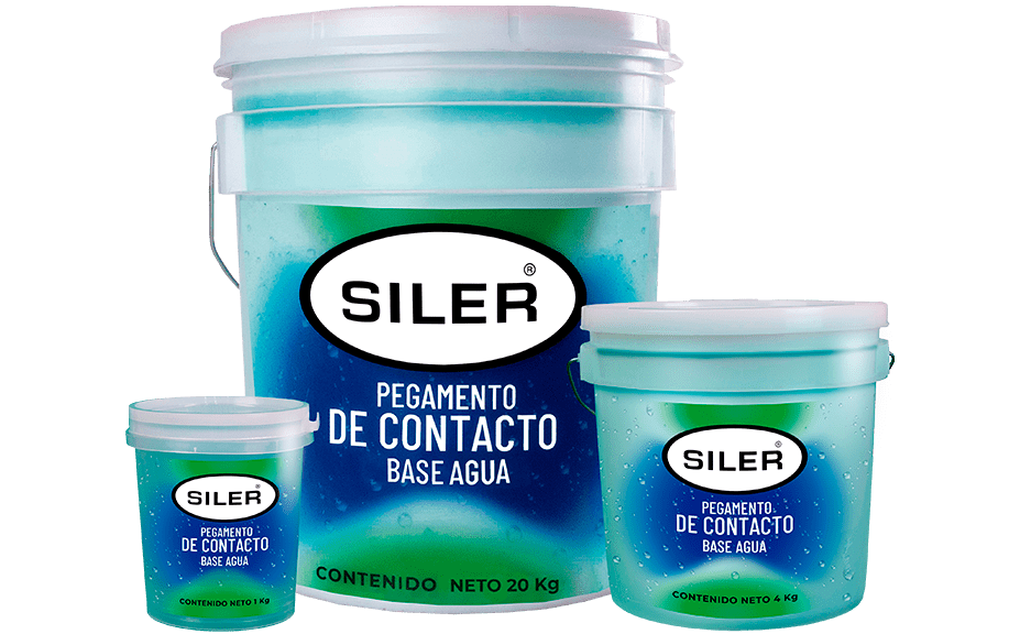 SILER ADHESIVO DE CONTACTO BASE AGUA 20KG