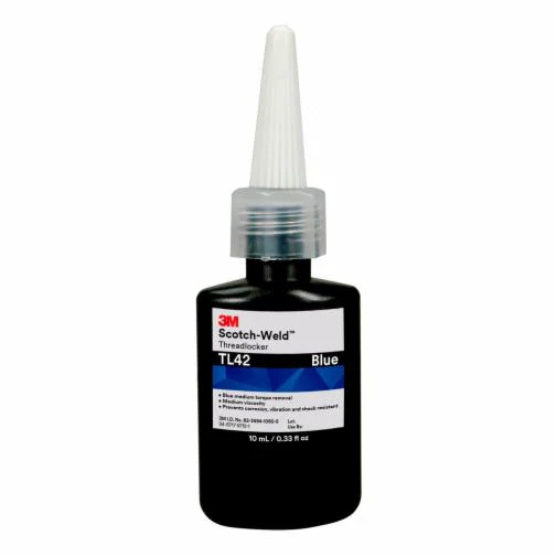 [3MADHF] 3M ADHESIVO LÍQUIDO P/FIJAR TORNILLOS AZUL 10ML (TL42)(H)