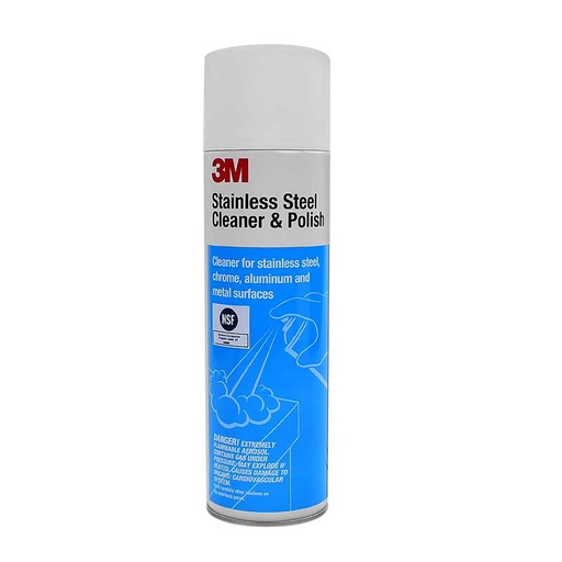 [3MALPA] 3M LIMPIADOR P/ACERO INOXIDABLE AEROSOL 600GR (6132)(H)