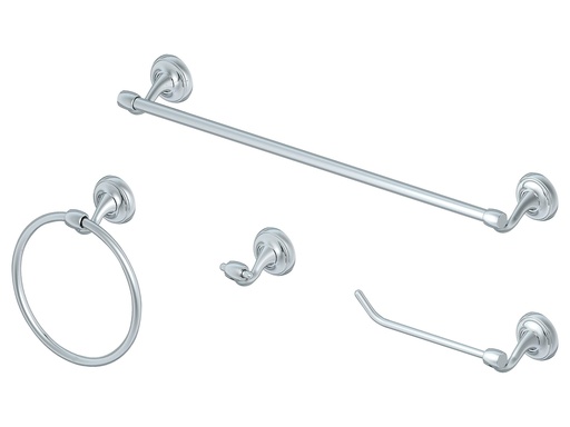 [CX-ABGA010] COFLEX JUEGO DE ACCESORIOS P/BAÑO METAL CROMADO (GA-010)