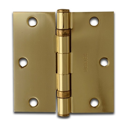 [TOTBM78LA3X3] BISAGRA BI-METAL 3"X3" LATÓN ANTIGUO C/10PZ (BM182US5)(H)