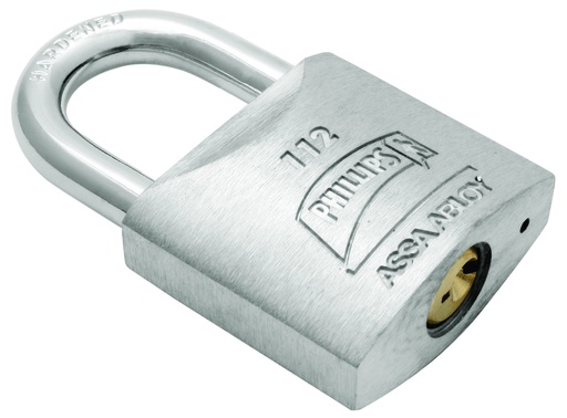 [PHCA112GC] CANDADO METÁLICO PHILLIPS 112 GANCHO CORTO (MX122)(H)