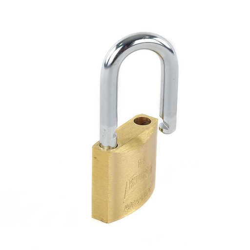 [PHCA014GL] CANDADO PHILLIPS 14 GANCHO LARGO LATÓN MACIZO (MX117)(H)