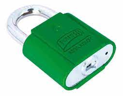 [PHCA006VGC] CANDADO METÁLICO PHILLIPS 6 GANCHO CORTO VERDE (MX2200)(H)