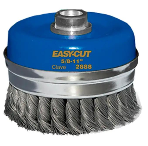 [AU540ADTC2888] CEPILLO COPA AUSTROMEX ALAMBRE TRENZADO 4-3/4" P/B&D (2888)(H)