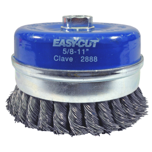 [AU540ADTC2888] CEPILLO COPA AUSTROMEX ALAMBRE TRENZADO 4-3/4" P/B&D (2888)(H)