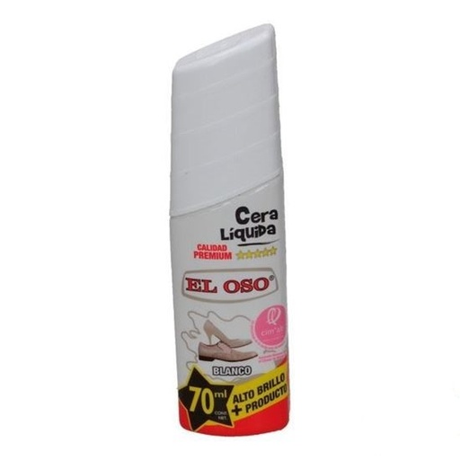 [OSCL-B] CERA LÍQUIDA OSO BLANCA 70ML (8502)