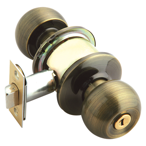 [PHCEGC80PDLA5] CERRADURA PHILLIPS GAMMA CILÍNDRICA LATÓN ANTIGUO P/ENTRADA (MX81126)