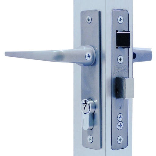 [PHCE564AMMADK] CERRADURA PHILLIPS 3050 MANIJA-MANIJA DURANODIK P/ALUMINIO (MX2439)(H)