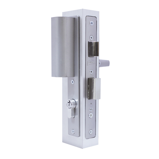 [PHCE565JMB] CERRADURA PHILLIPS 3060 JALADERA-MANIJA NATURAL P/ALUMINIO (MX2448) (H)