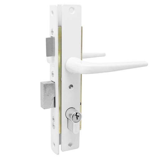 [PHCE565MMABL] CERRADURA PHILLIPS 3060 MANIJA-MANIJA BLANCO P/ALUMINIO (MX2458)(H)