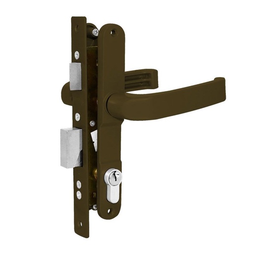 [PHCE566AMMADK] CERRADURA PHILLIPS 3065 MANIJA-MANIJA DURANODIK P/ALUMINIO (MX2461)(H)