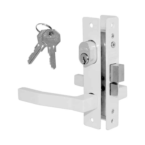 [PHCE550B] CERRADURA PHILLIPS 550 MANIJA-MANIJA BLANCO P/PUERTA ABATIBLE (MX592)(H)