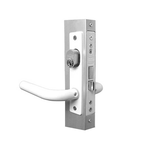 [PHCE570ABL] CERRADURA PHILLIPS 570 MANIJA-MANIJA BLANCO P/PUERTA ABATIBLE (MX4787)(H)