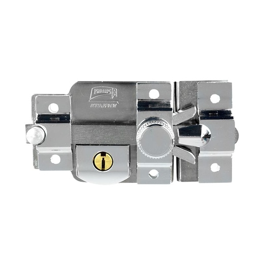 [PHCE825DC] CERRADURA PHILLIPS 825 DERECHA CROMO SOBREPONER (MX101)(H)